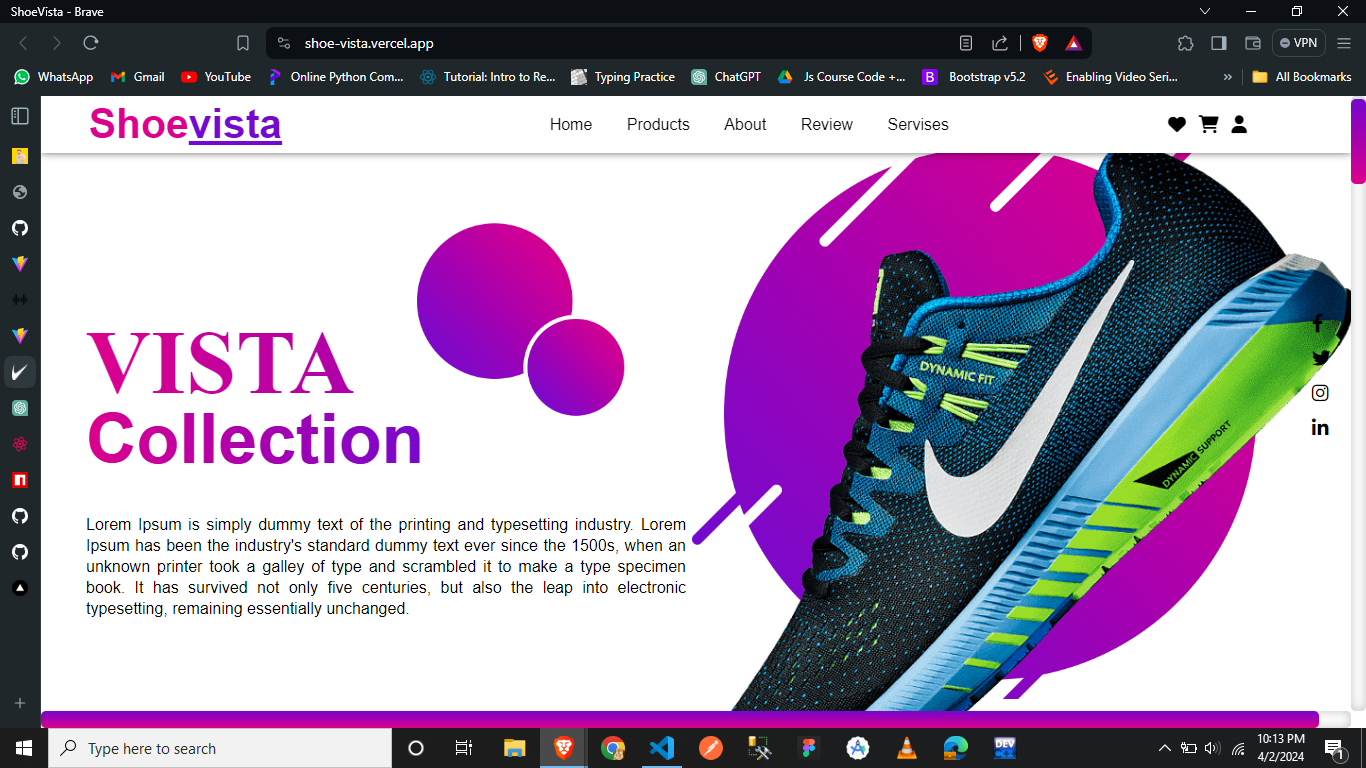 Image of Shoe Vista